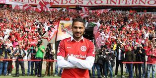 Todo listo: Paolo Guerrero fue habilitado para debutar con el Inter de Porto Alegre