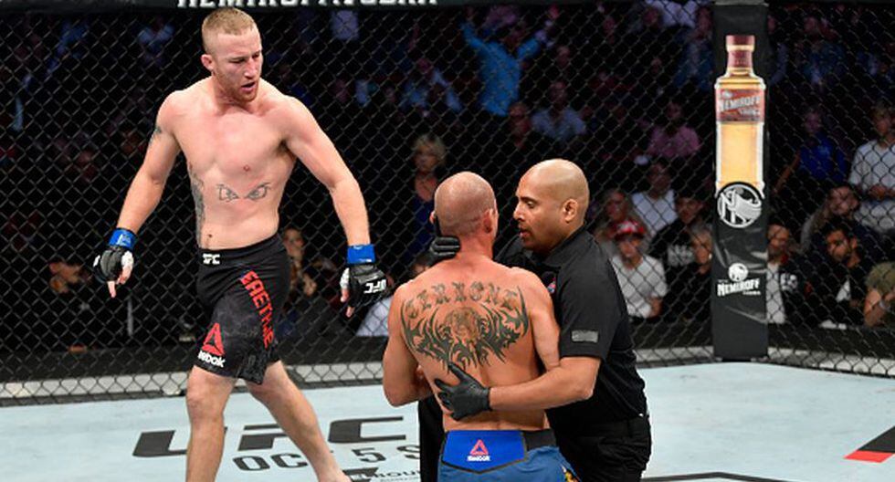 Justin Gaethje registra un récord de 21-2 como peleador profesional. (Getty Images)