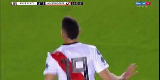 ¡Partido sentenciado! Santos Borré y el letal contragolpe para darle la estocada final a Independiente