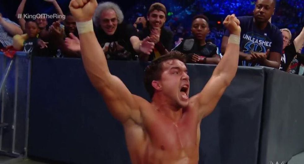 Chad Gable accedió a las semifinales del King of the Ring. (WWE)