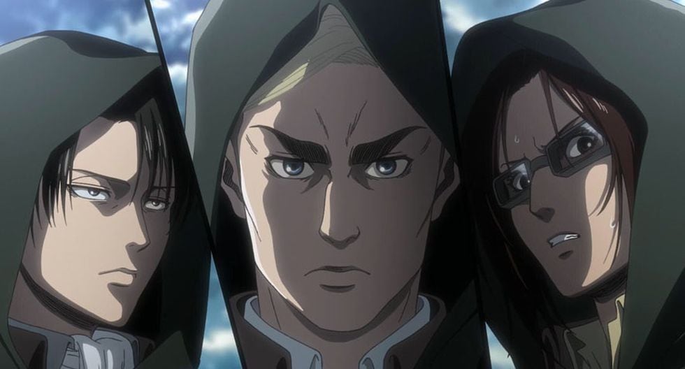 Levi en el capítulo 13 de la temporada 3 de Attack on Titan es uno de los pocos que salta a la acción casi de inmediato (Foto: NHK)