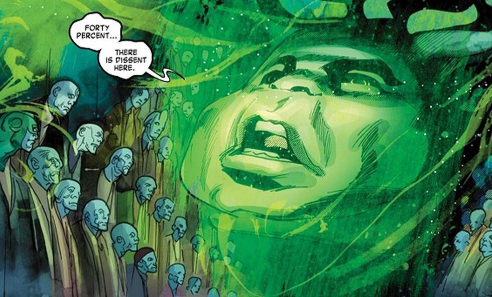 Cómic de "Capitana Marvel".