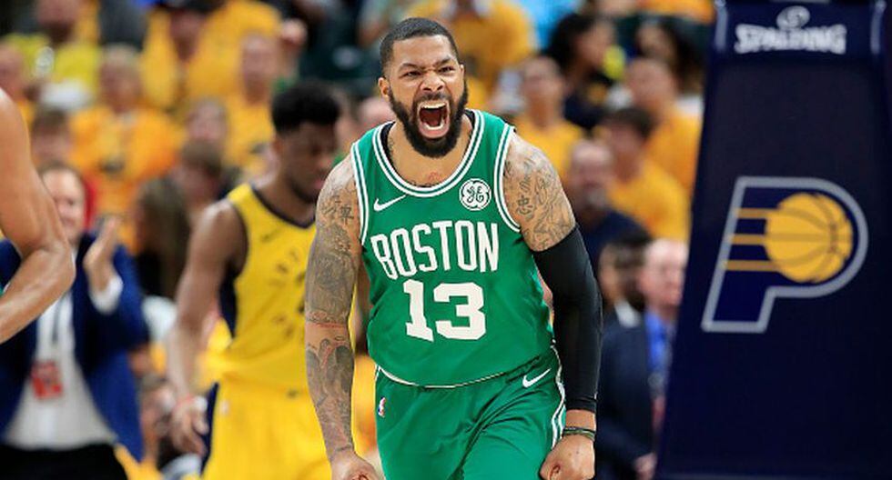 Marcus Morris jugó con los Boston Celtics la temporada pasada. (Getty Images)