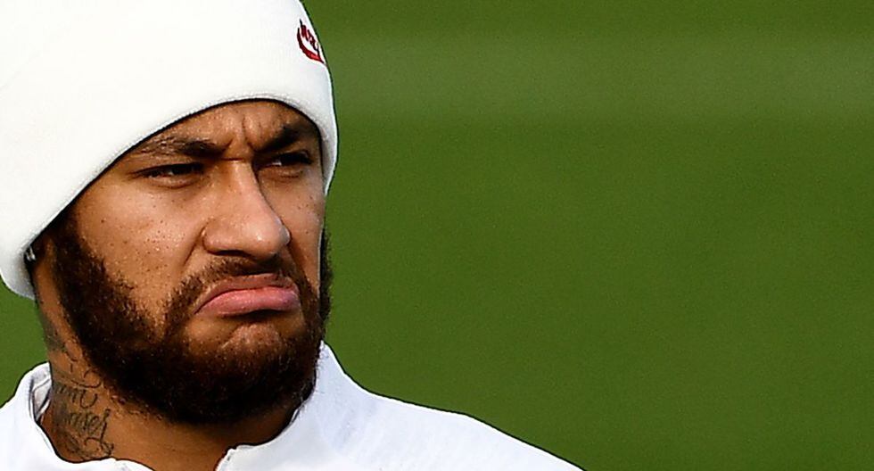 Neymar sufrió una lesión en el bíceps femoral de grado II con el PSG en octubre. (Foto: AFP)