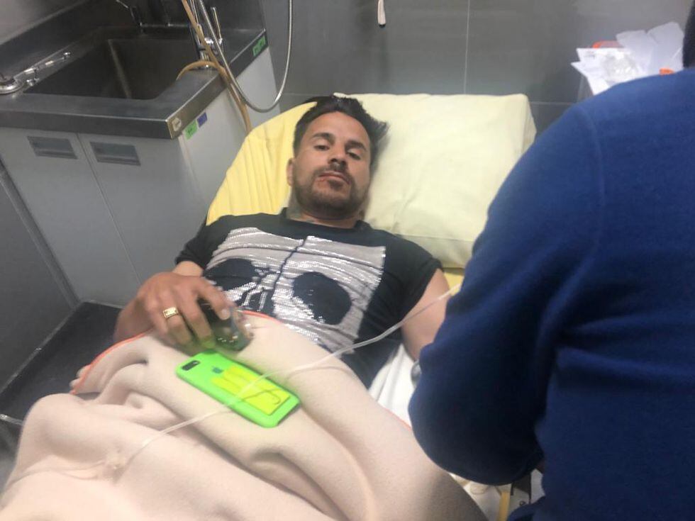 Vergara fue el más afectado en el accidente de Binacional. (Difusión)