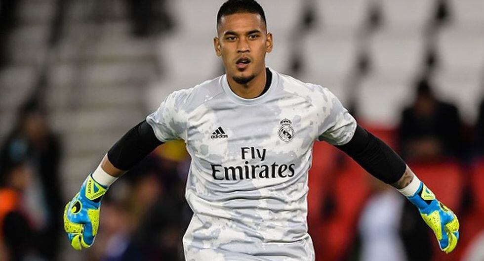 Alphonse Areola llegó cedido al Real Madrid por esta temporada. (Getty Images)