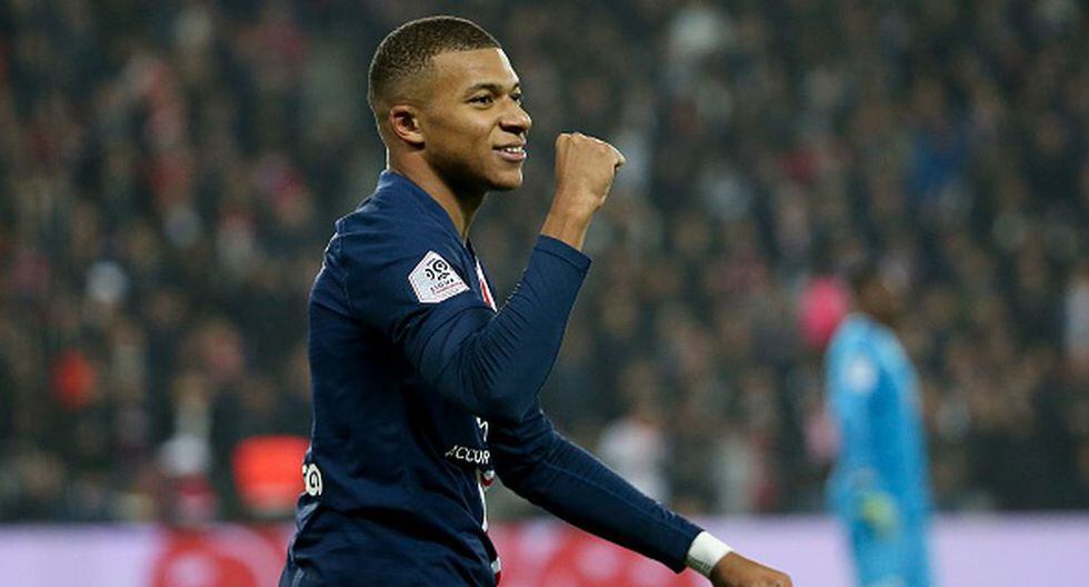 Kylian Mbappé llegó al PSG en el 2017 por 180 millones de euros. (Getty)