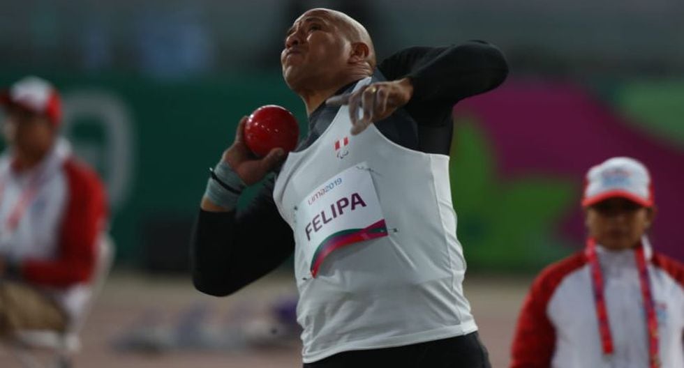 Carlos Felipa ganó una medalla de plata en lanzamiento de bala. (Foto: Alessandro Currarino/ Grupo El Comercio)
