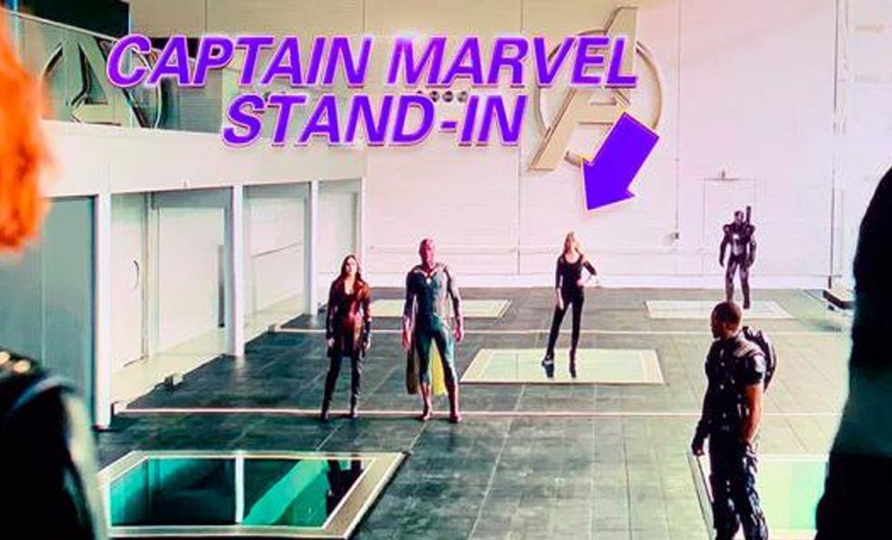 "Capitana Marvel" en "Vengadores: Era de Ultrón".