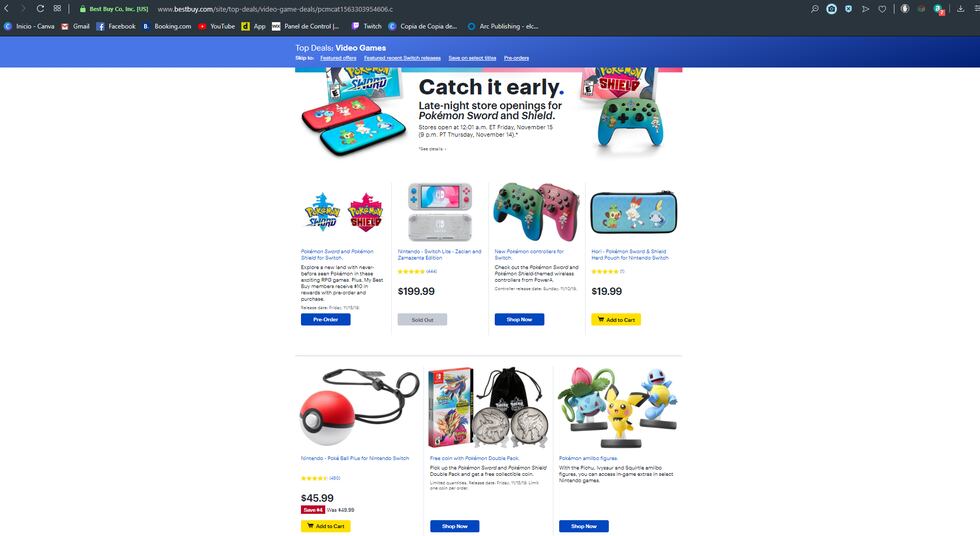 Categoria Videojuegos. (Foto: Best Buy)