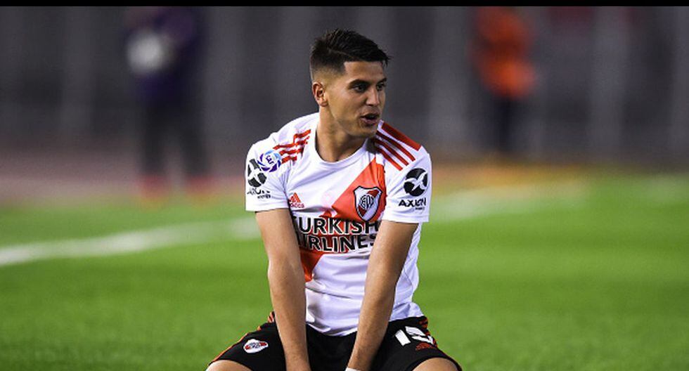 Exequiel Palacios pudo llegar a River el año pasado, pero finalmente su pase se frustró. (Getty Images)