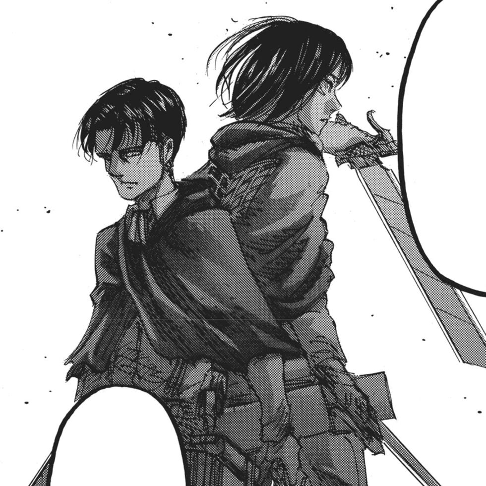 Levi y Mikasa Ackerman (Foto: Kōdansha)