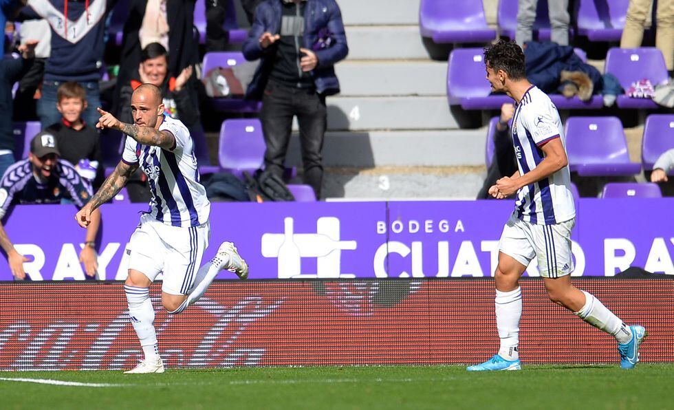 Sandro Ramírez pone fin a su sequía goleadora con el Valladolid en LaLiga