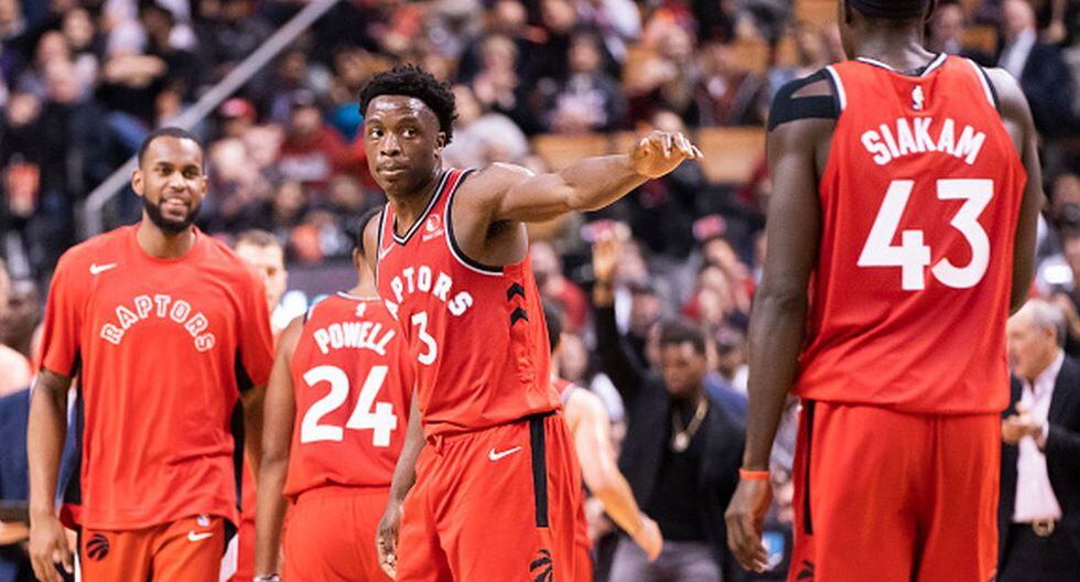 OG Anunoby (3) fue determinante en la victoria de los Raptors. (Foto: Getty Images)