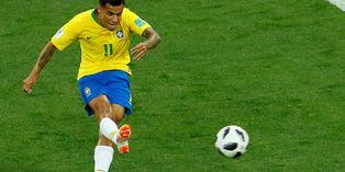 El mejor hasta ahora: Coutinho la puso en el ángulo para marcar un golazo en el Brasil vs. Suiza