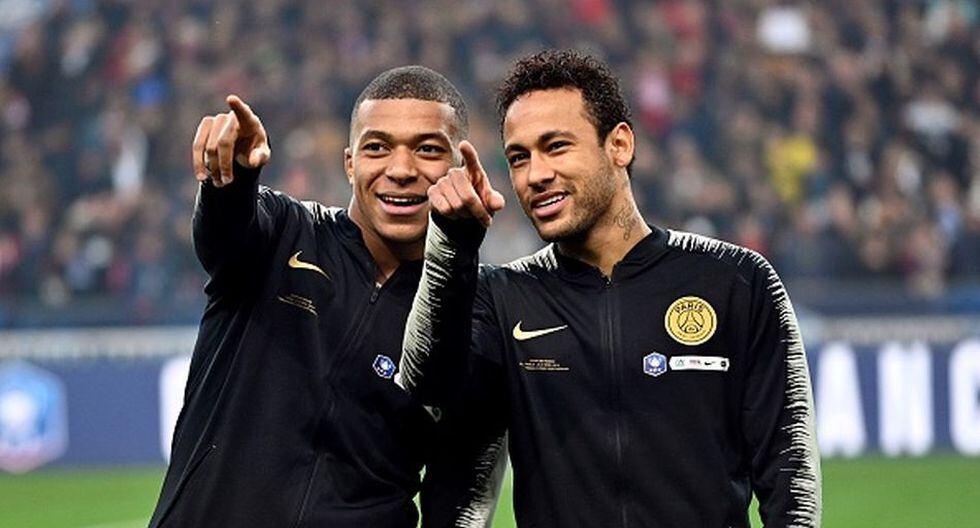 Mbappé y Neymar llegaron al PSG en la temporada 2017/18. (Getty)
