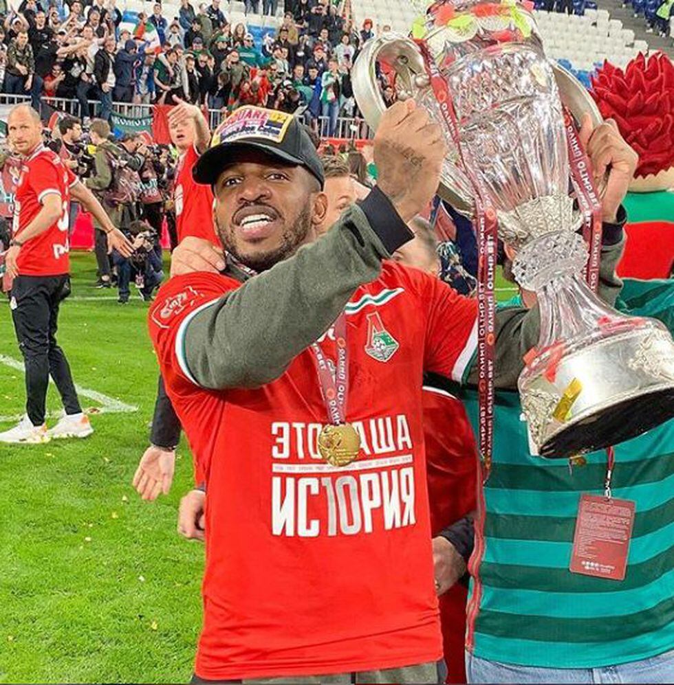Jefferson Farfán, campeón de la Copa de Rusia.