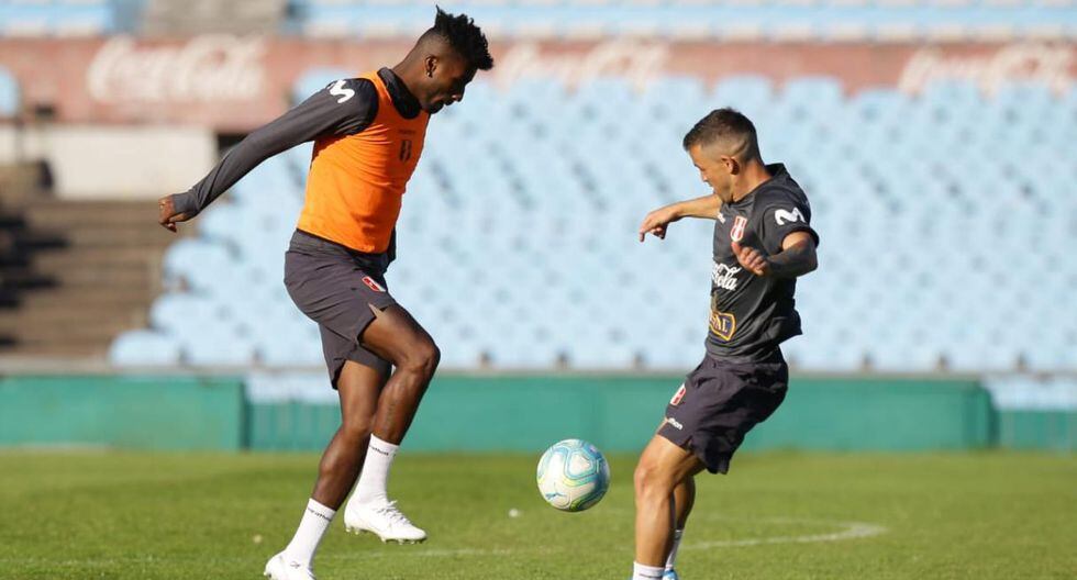 Carlos Ascues está en el once titular que ensayó Ricardo Gareca. (Foto: Jesús Saucedo)