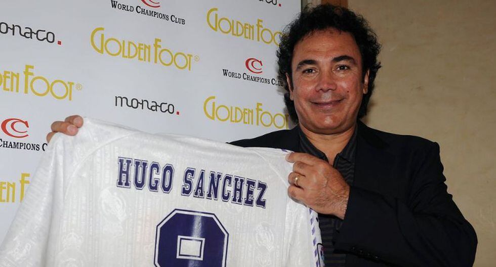 Hugo Sánchez fue jugador del Real Madrid durante siete temporadas y marcó 208 goles. (Internet)