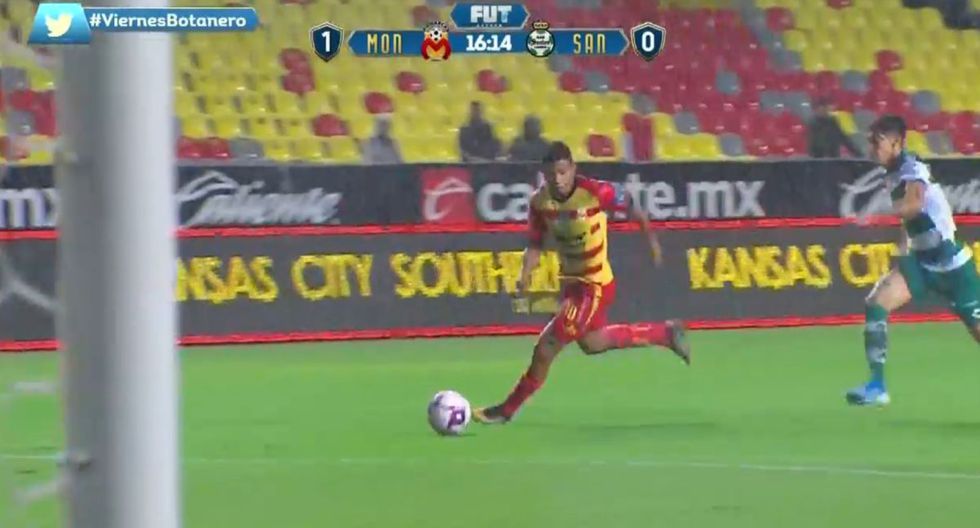 Edison Flores sacó un centro preciso par el 1-0 de Morelia sobre Santos por Liga MX