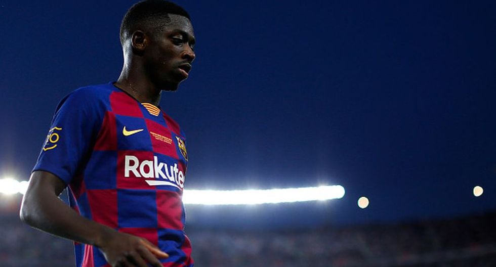 Dembélé llegó al Barcelona en verano de 2017. (Getty)
