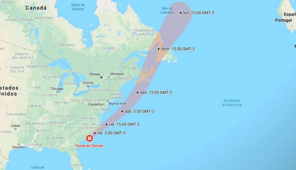 Al menos 20 personas murieron como resultado de la tormenta en las Islas Abaco y Gran Bahama