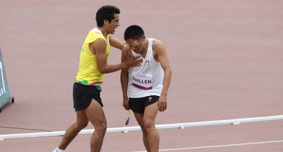 El paraatleta Rosbil Guillén compitió en la categoría T11, discapacidad visual. (Foto: Violeta Ayasta)
