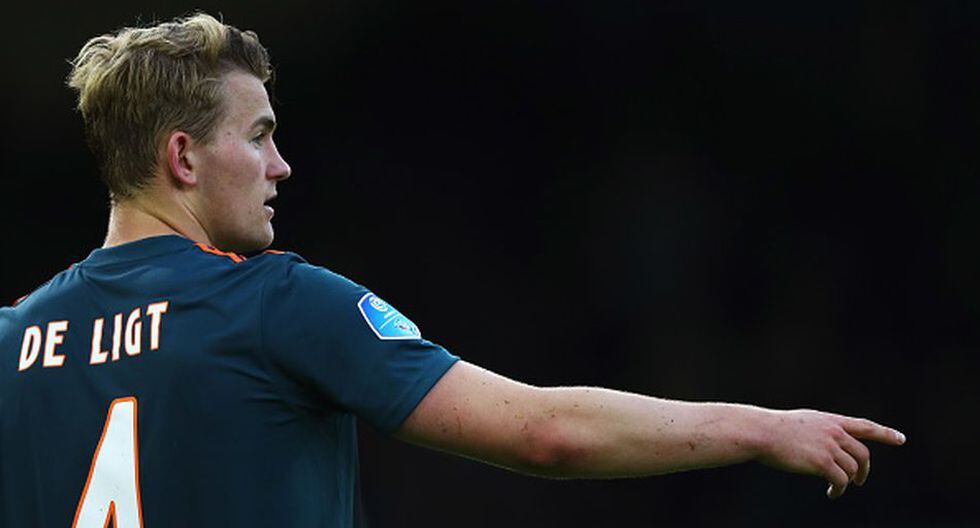 De Ligt levantó la Copa de Holanda y la Eredivise esta temporada con el Ajax. (Getty)
