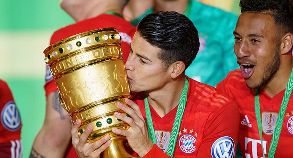 James Rodríguez es jugador de Bayern Munich desde la temporada 2017-18. (Getty)
