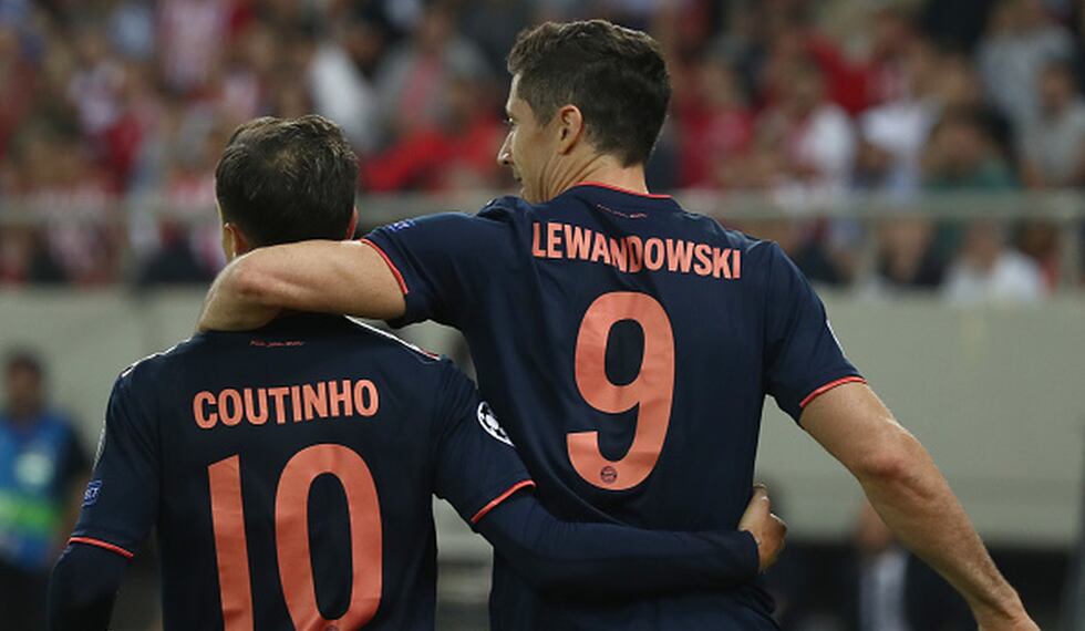 Coutinho ha marcados dos goles con el Bayern Munich. (Foto: Getty)