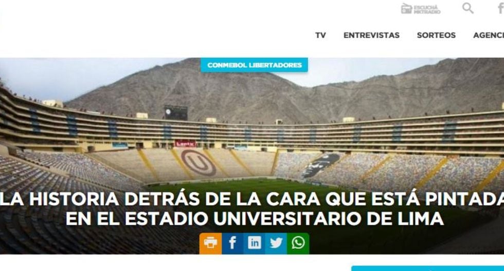 “La historia detrás de la cara pintada en el Monumental“: ‘Lolo’ Fernández y la reacción en Argentina - Diario Depor