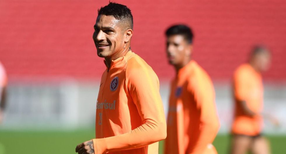 Paolo Guerrero quiere jugar el partido de vuelta ante Cruzeiro por la Copa Brasil. (@SCInternacional)