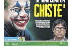 "Lo tomo como un chiste"