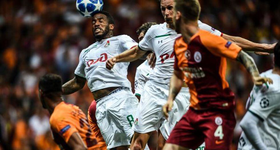 Jefferson Farfán fue parte del partido del Lokomotiv ante Galatasaray. (Foto: AFP)