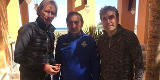 Selección Peruana: Ricardo Gareca llegó a Egipto para ver a Cristian Benavente y se reunió con Ramón Díaz