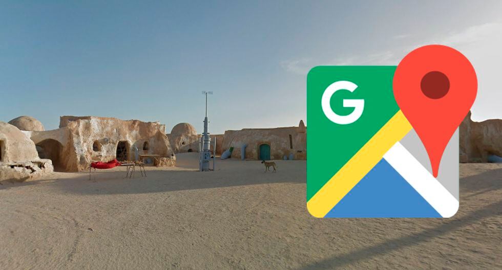 ¿Dónde queda realmente el lugar donde nació Darth Vader? Google Maps te muestra Tatooine. (Foto: Google)