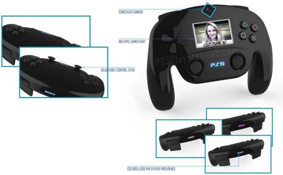 Así sería el Dualshock 5 que los fans teorizan en las redes sociales (Foto: PlayStation 5)