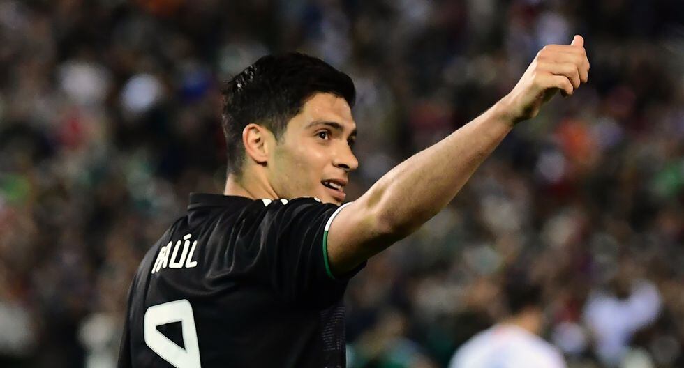 ¡Raúl Jiménez volvió a brillar! México goleó a Panamá por el Grupo B de Liga de Naciones de Concacaf. (Getty)