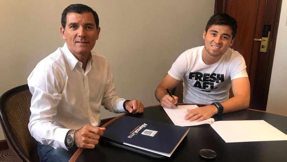 Rodrigo Cuba firmó un contrato de un año por Alianza Lima. (Alianza)