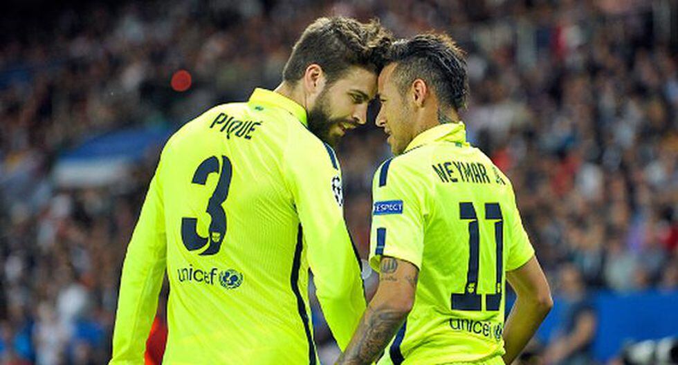 Piqué y Neymar lo ganaron todo juntos con la camiseta del Barcelona. (Foto: Getty)