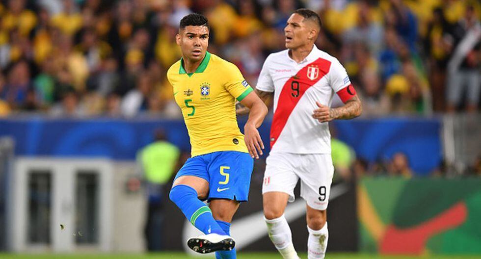 Casemiro levantó su primer trofeo con la Selección Brasil en Copa América 2019. (Getty)