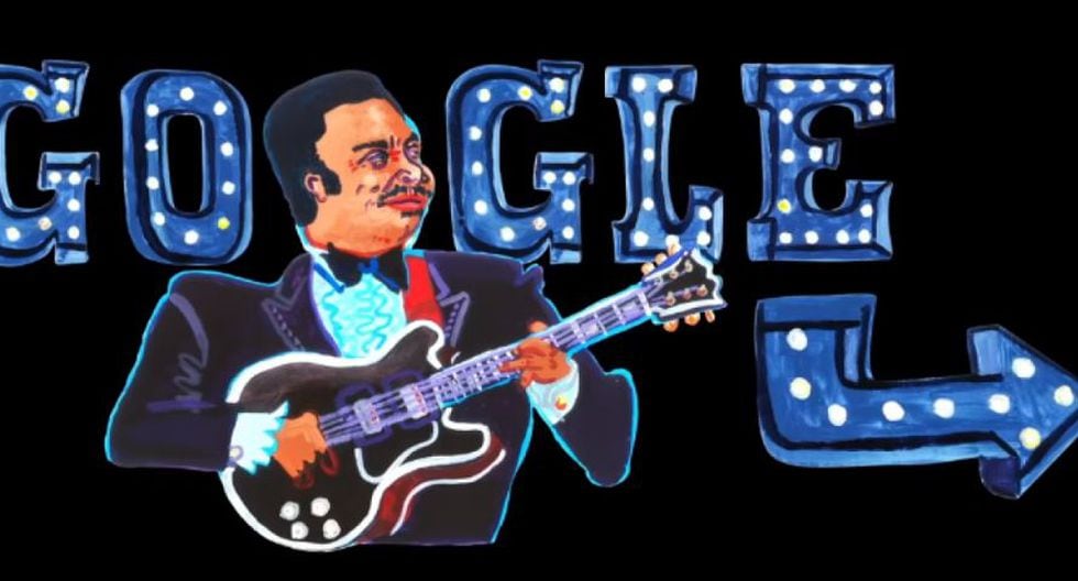 Doodle de B.B. King (Google)