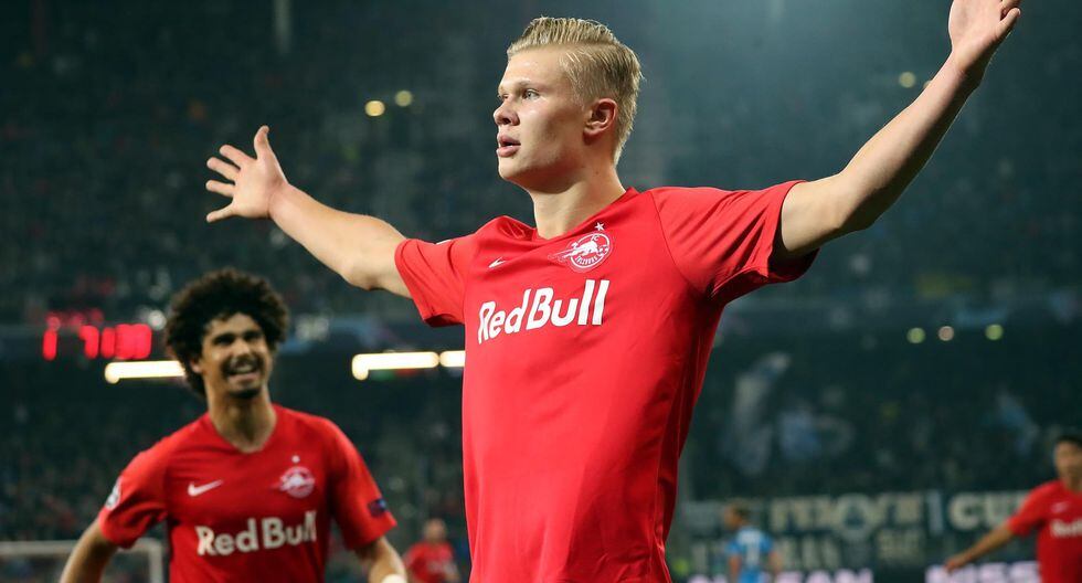 Erling Haland lleva siete goles en la presente Champions League. (Foto: AFP)