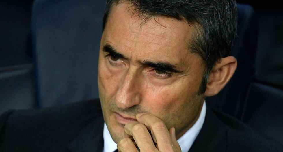 Ernesto Valverde es entrenador del Barcelona desde la temporada 2017. (Foto: AFP)