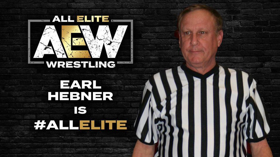 All Elite Wrestling anunció el fichaje de Earl Hebner (AEW)