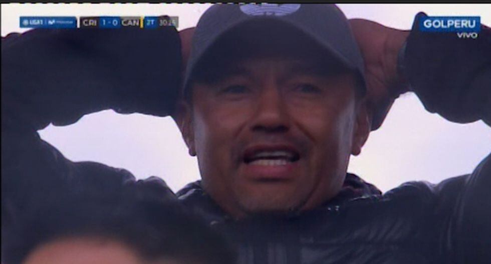 El lamento del 'Chorri' ante el gol que falló su hijo, Brandon. (Video: GolPeru)