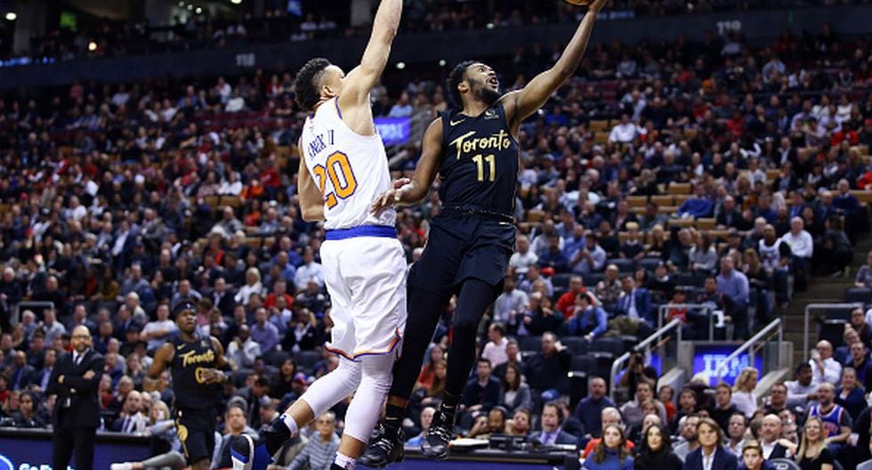 Toronto Raptors vencieron a los New York Knicks por 126-98 en una nueva jornada de la NBA desde el Scotiabank Arena de Canadá. (Getty Images)