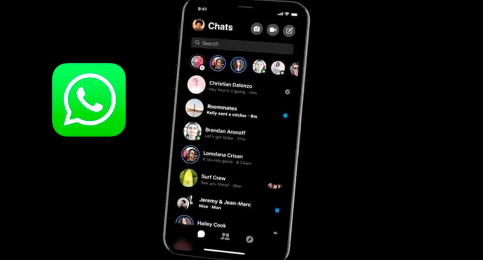 ¿El "modo oscuro" de WhatsApp te ayudará a ahorrar batería? Esta es la verdad. (Foto: WhatsApp)