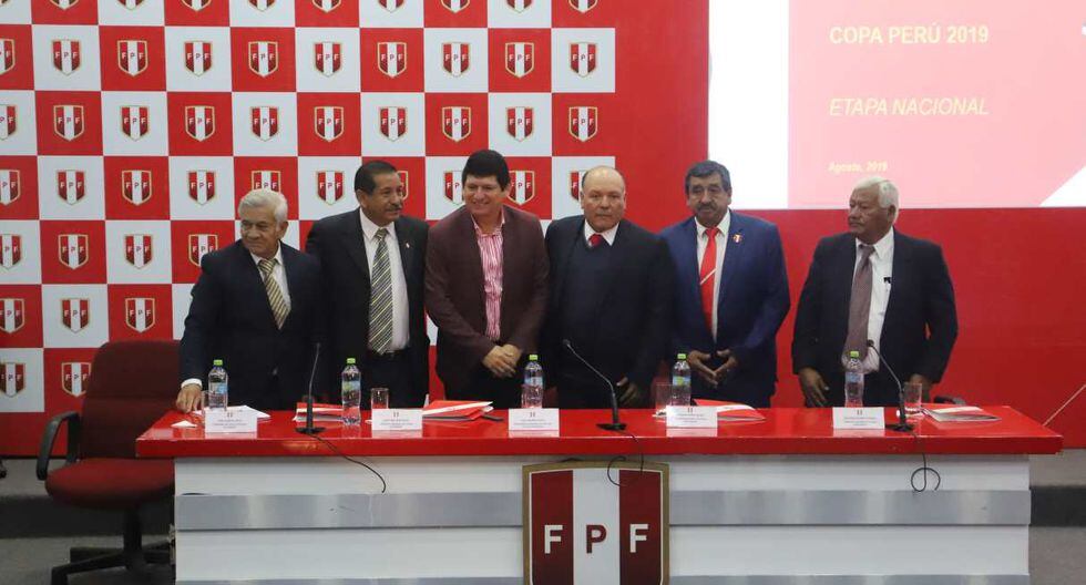 La Etapa Nacional de la Copa Perú 2019 fue presentada en la Videna. (Foto: FPF)
