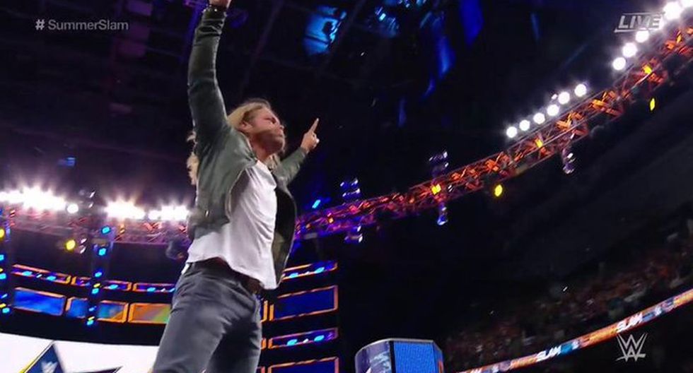 Edge en SummerSlam 2019. (WWE)